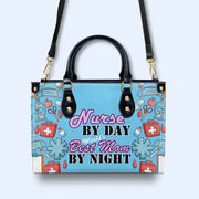 Nurse 04 - Personalized Custom Leather Handbag - nurse04