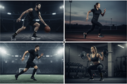 Lightweight Adjustable Ankle Brace for Sports Support