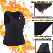 🍂Autumn Promotion 74%💥Men's Workout Zipper Body Shaper Tank Top