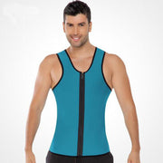 🍂Autumn Promotion 74%💥Men's Workout Zipper Body Shaper Tank Top