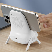 ⚡Wireless Fast Charger Phone Stand | Year-End Mega Upgrade Launch | Qi-Certified for Phone & Earbuds, Adjustable Viewing Angle | All-in-One Desk Organizer 🚀✨