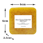 Lemon Turmeric Kojic Acid Soap